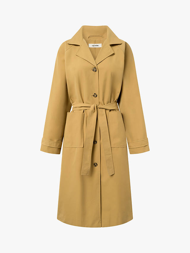 nué notes Alfred Cotton Blend Trench Coat, Antelope