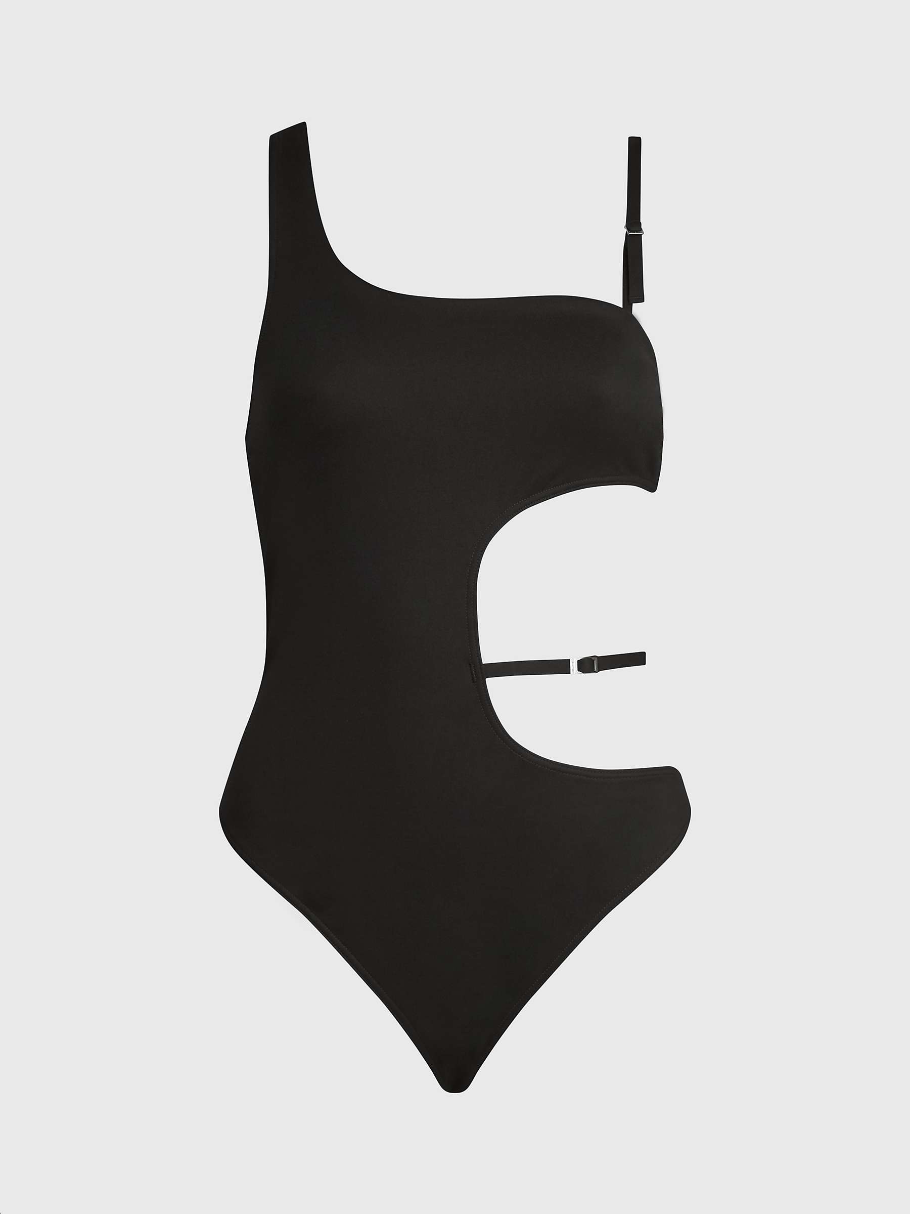 Buy Calvin Klein Cut Out Swimsuit, Black Online at johnlewis.com