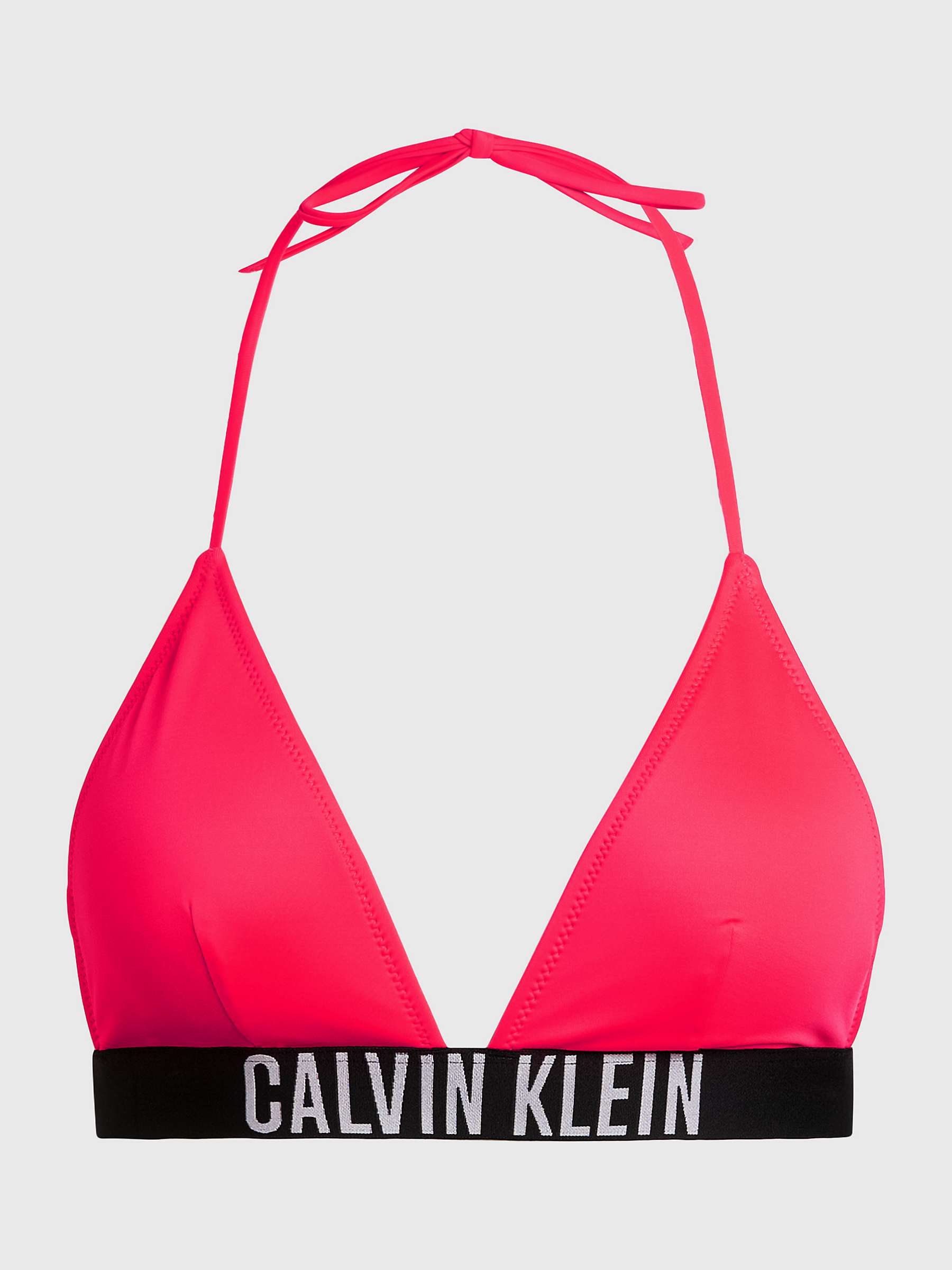Buy Calvin Klein Intense Power Triangle Bikini Top, Signal Red Online at johnlewis.com