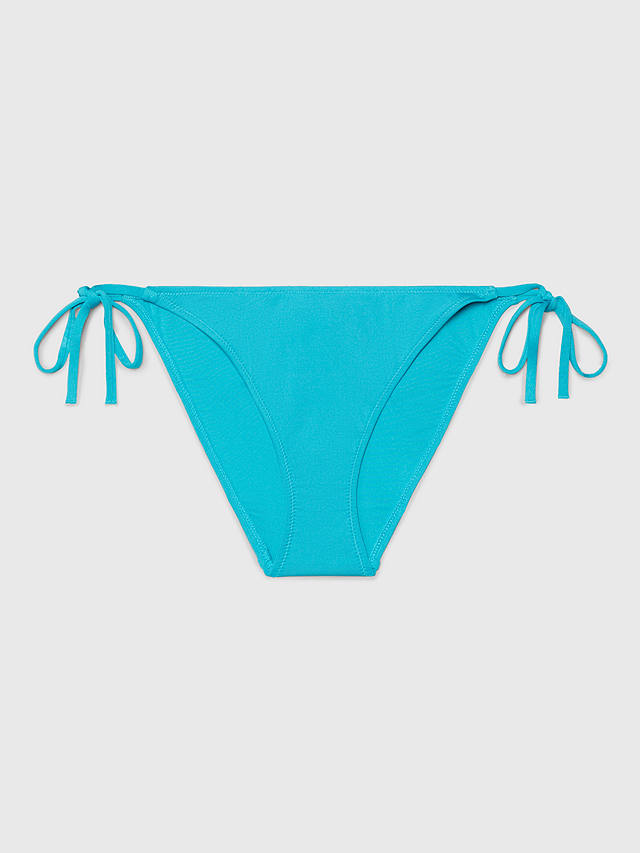 Calvin Klein Tie Side String Bikini Bottoms, Blue Ocean
