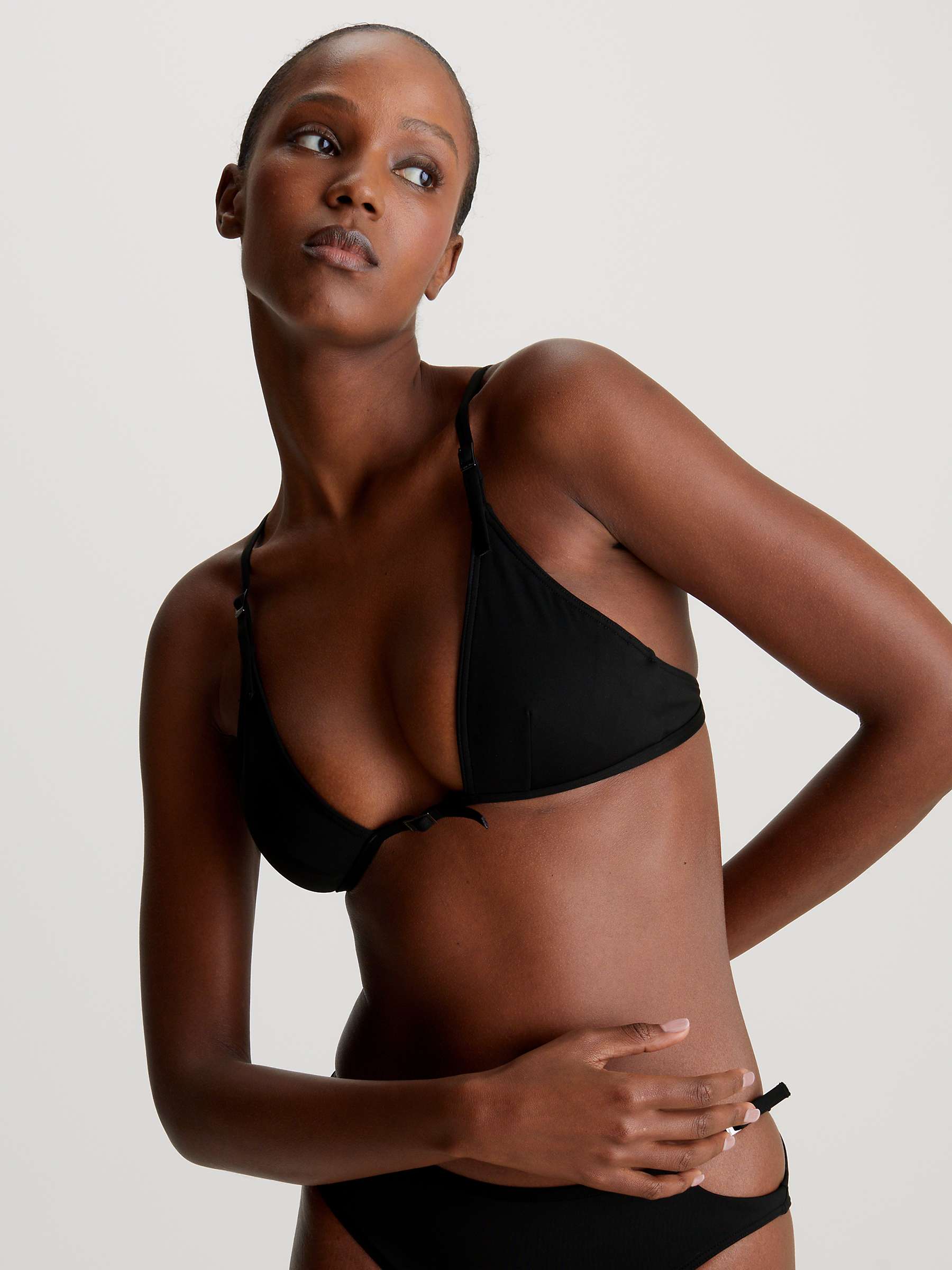 Buy Calvin Klein String Triangle Bikini Top Online at johnlewis.com