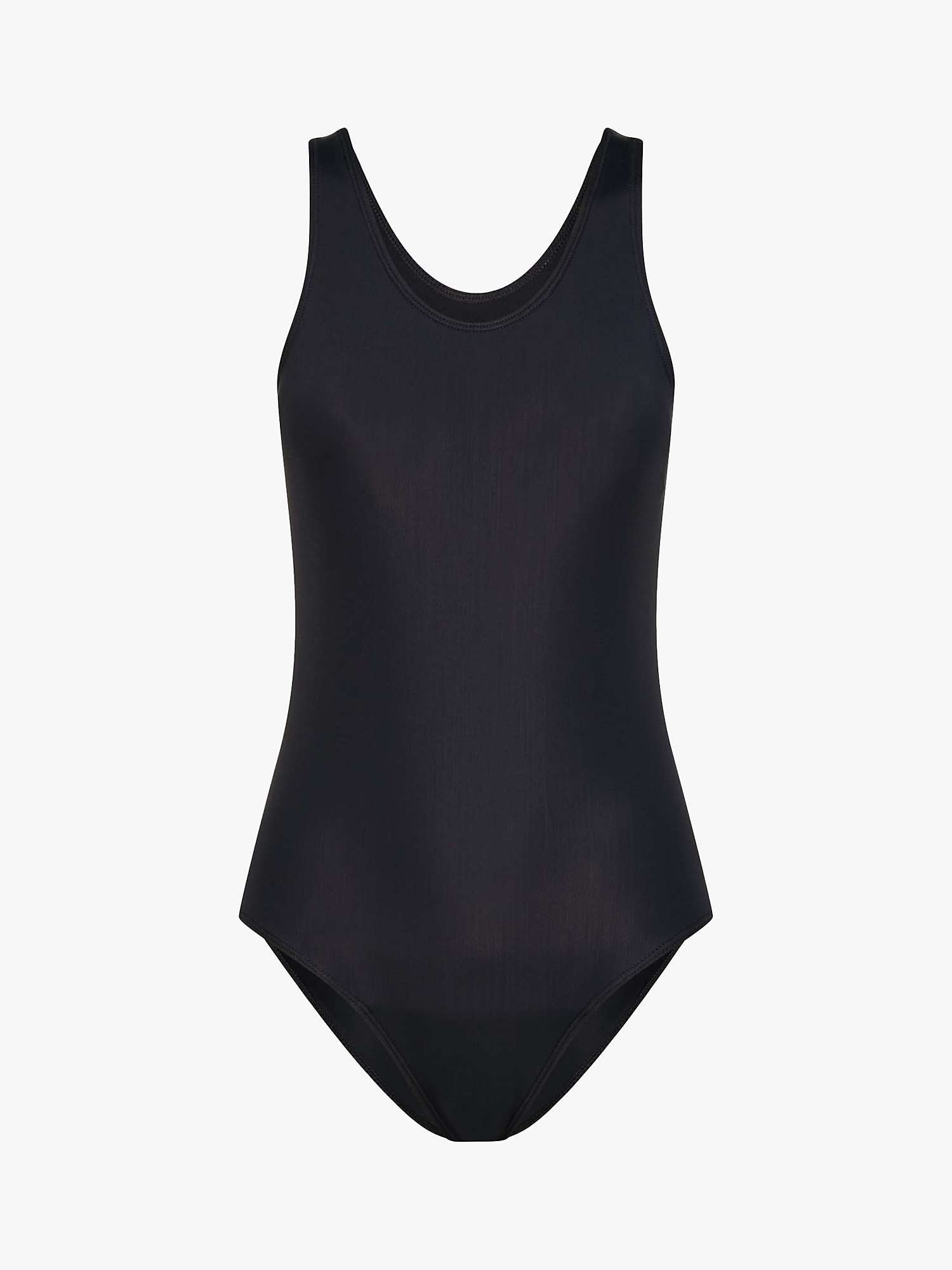 Buy Modibodi Teen Racerback Swimsuit, Black Online at johnlewis.com