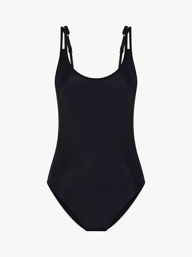 Modibodi Light Moderate Period Swimsuit, Black
