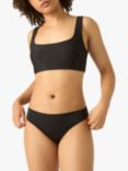 Modibodi Light Moderate Period Bikini Swim Briefs, Black