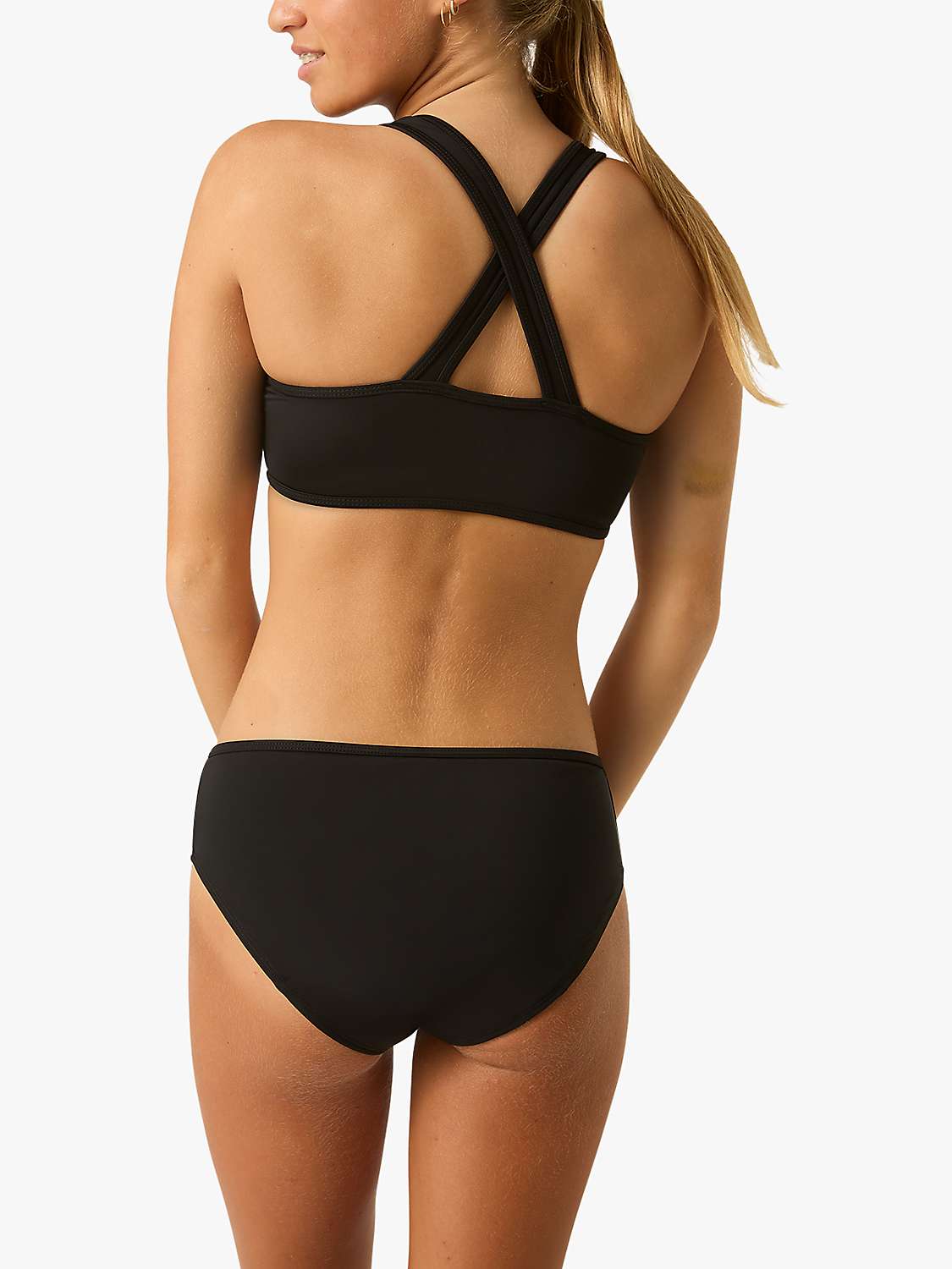 Buy Modibodi Teen Swim Light/Moderate Absorbency Bikini Brief, Black Online at johnlewis.com