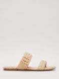 Phase Eight Raffia Slider, Natural