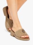 Kurt Geiger London Kensington Flatform Mules, Brown/Multi