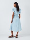 Rails Iona Stripe Linen Blend Dress, Cambria/Blue