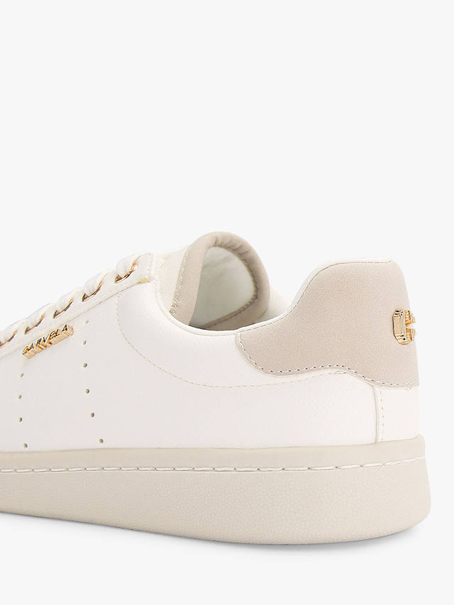 Carvela Luella Lace Up Trainers, Natural Taupe