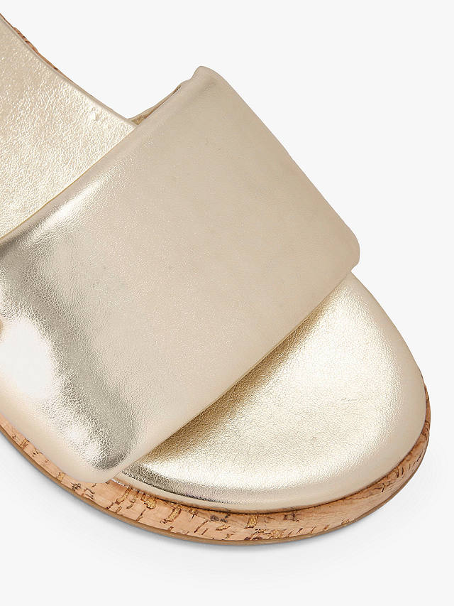 Carvela Cloud Mule Sandals, Gold