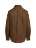Polo Ralph Lauren Linen Relaxed Fit Shirt, Brown