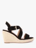 KG Kurt Geiger Pamela2 Wedge Heel Espadrilles, Black