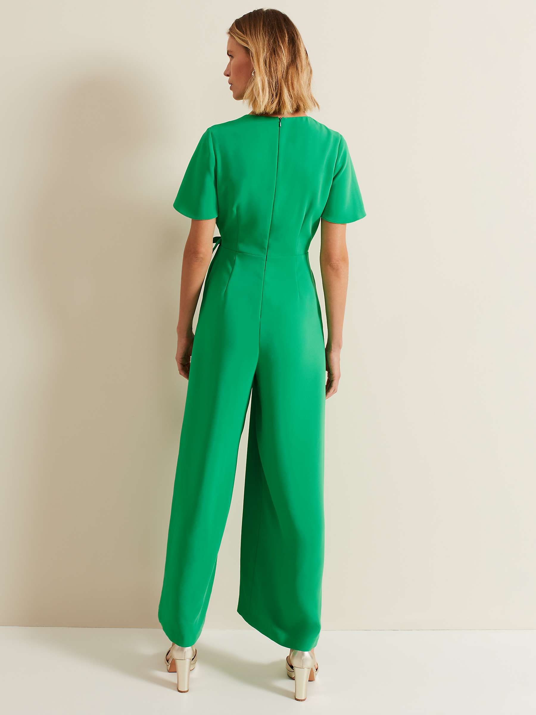 Buy Phase Eight Julissa Jumpsuit, Green Online at johnlewis.com