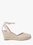 Carvela Sabrina Wedge Heel Espadrille Shoes, Taupe