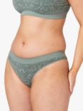 Ambra Bare Essentials Lace Bikini Brief, Lagoon