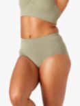 Ambra Recycled Nylon Full Brief, Pistachio