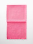 Mango Linen Blend Scarf, Pink