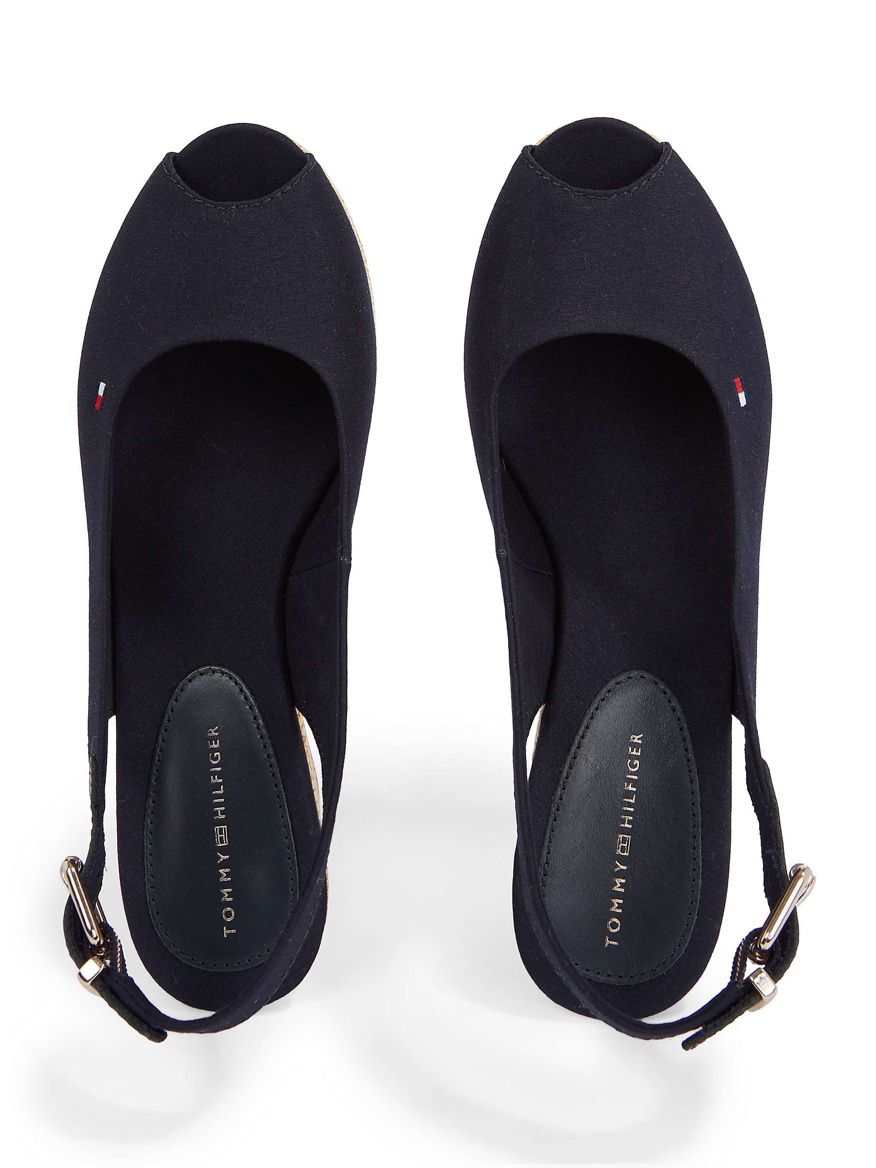 Buy Tommy Hilfiger Elba Slingback Wedge Sandals Online at johnlewis.com