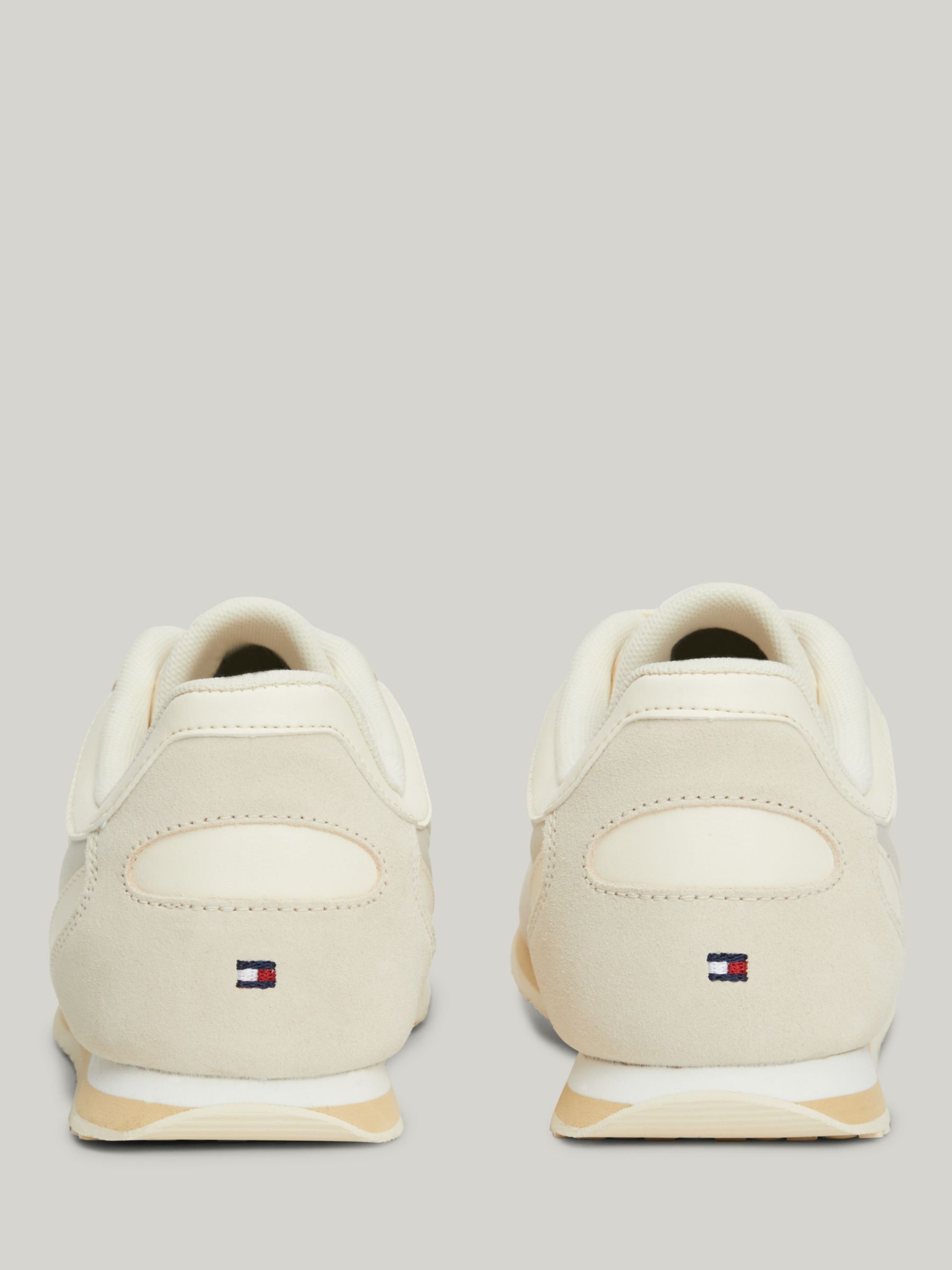 Buy Tommy Hilfiger Heritage Run Monogram Trainers, Calico Online at johnlewis.com