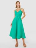 Closet London Cami A-Line Midi Dress, Green