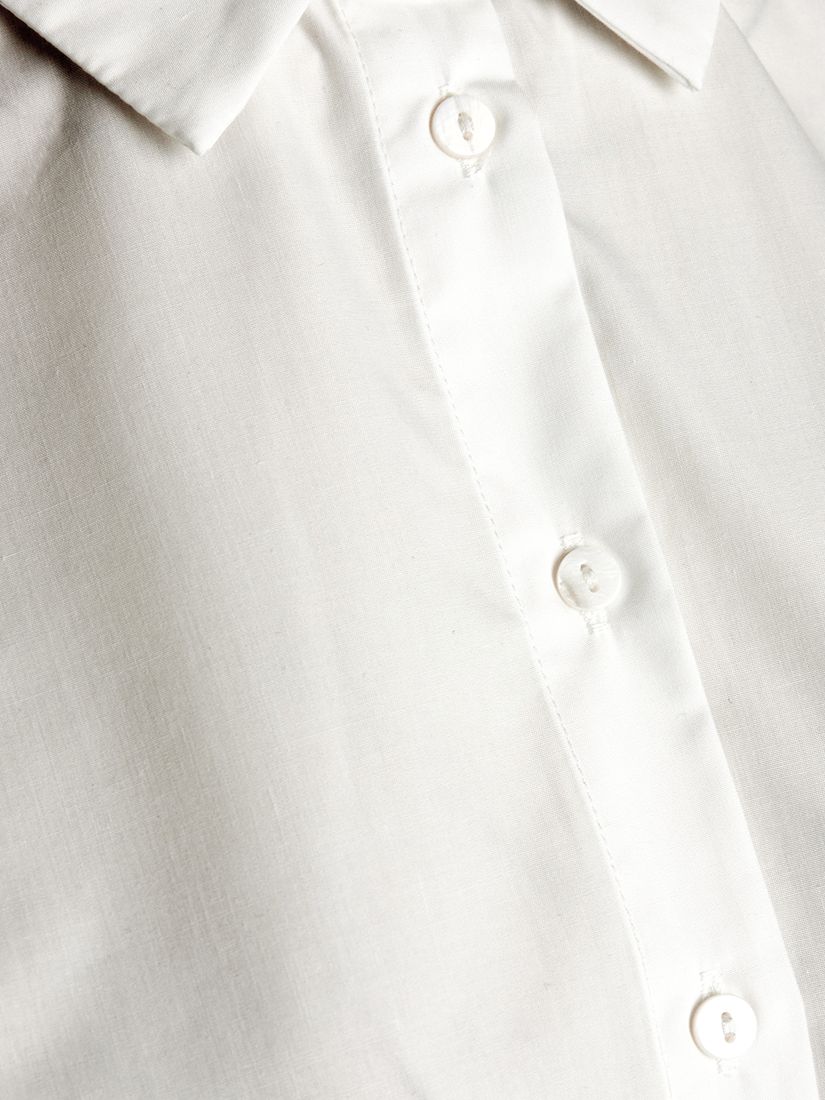 Buy Sisters Point Virra Cotton Shirt, White Online at johnlewis.com
