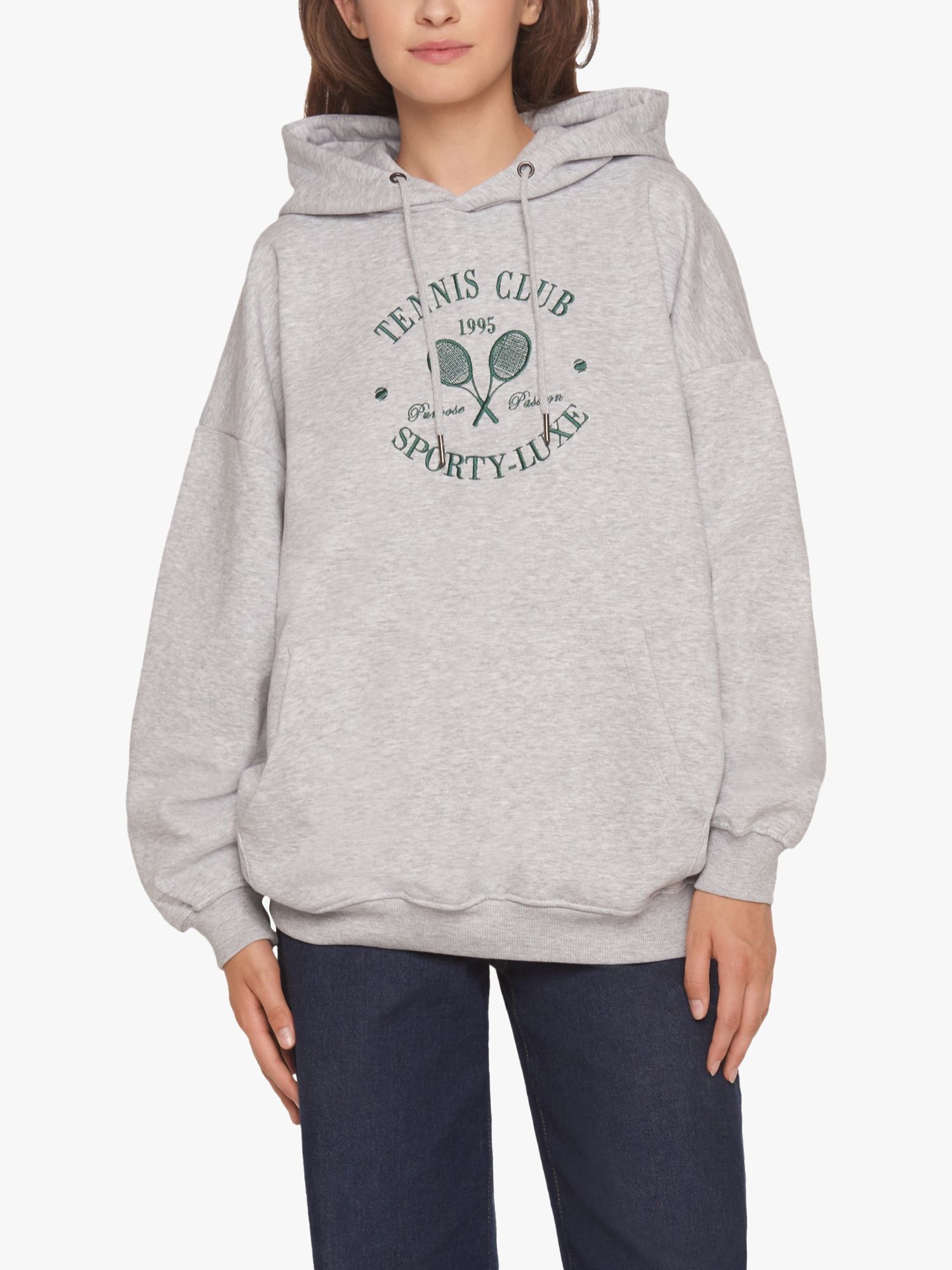 Sisters Point Oversized Fit Hoodie, Grey, XS-S
