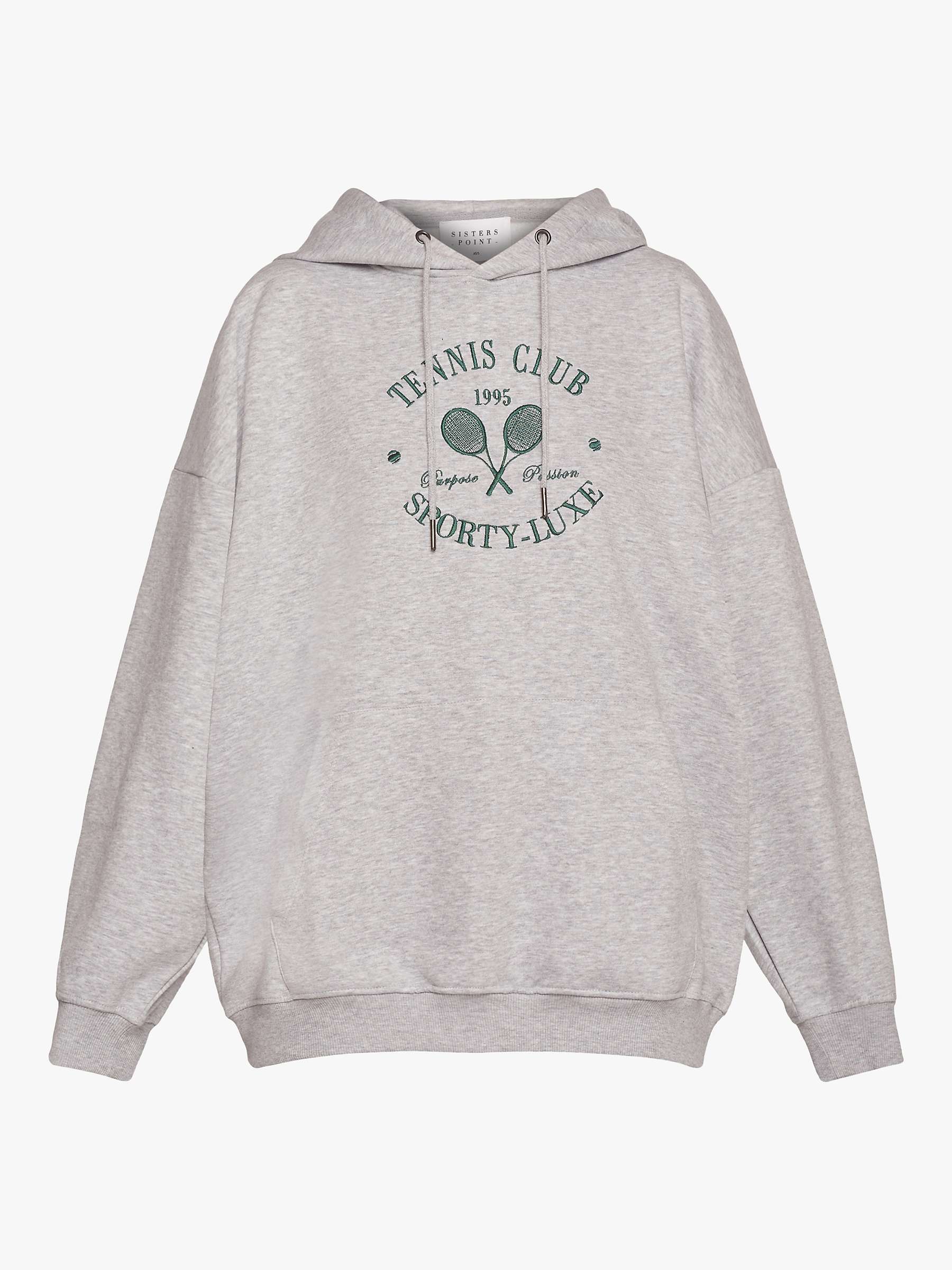 Buy Sisters Point Oversized Fit Hoodie, Grey Online at johnlewis.com
