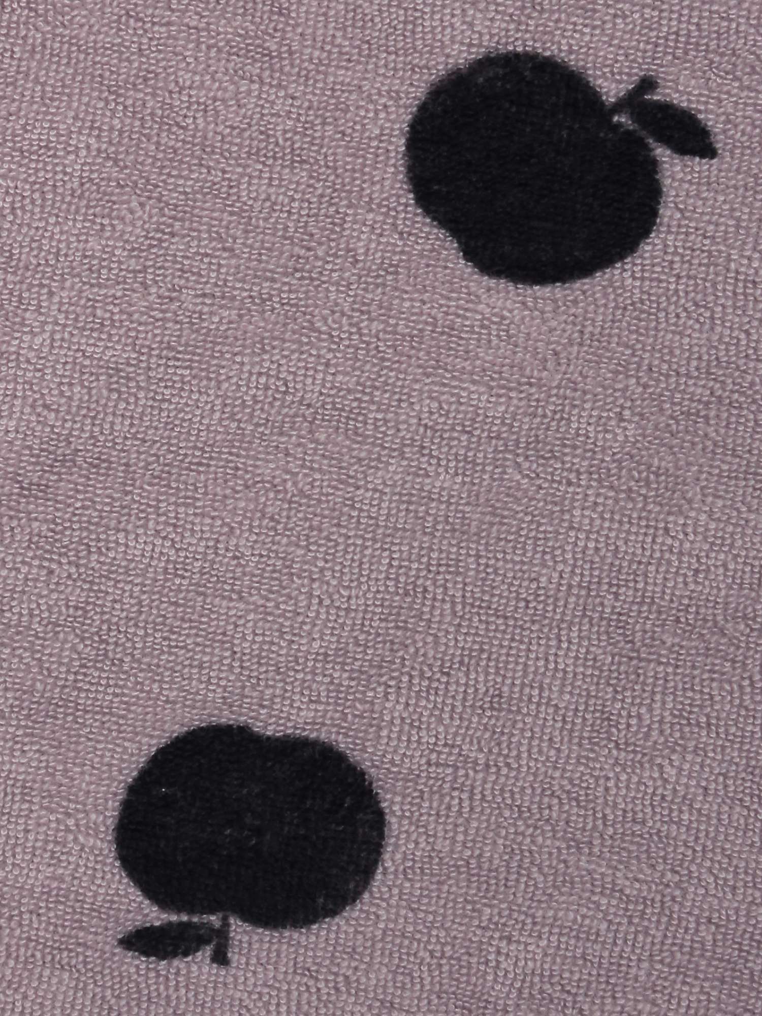 Buy Bobo Choses Kids' Organic Cotton Terry Apple Print Joggers, Purple Online at johnlewis.com