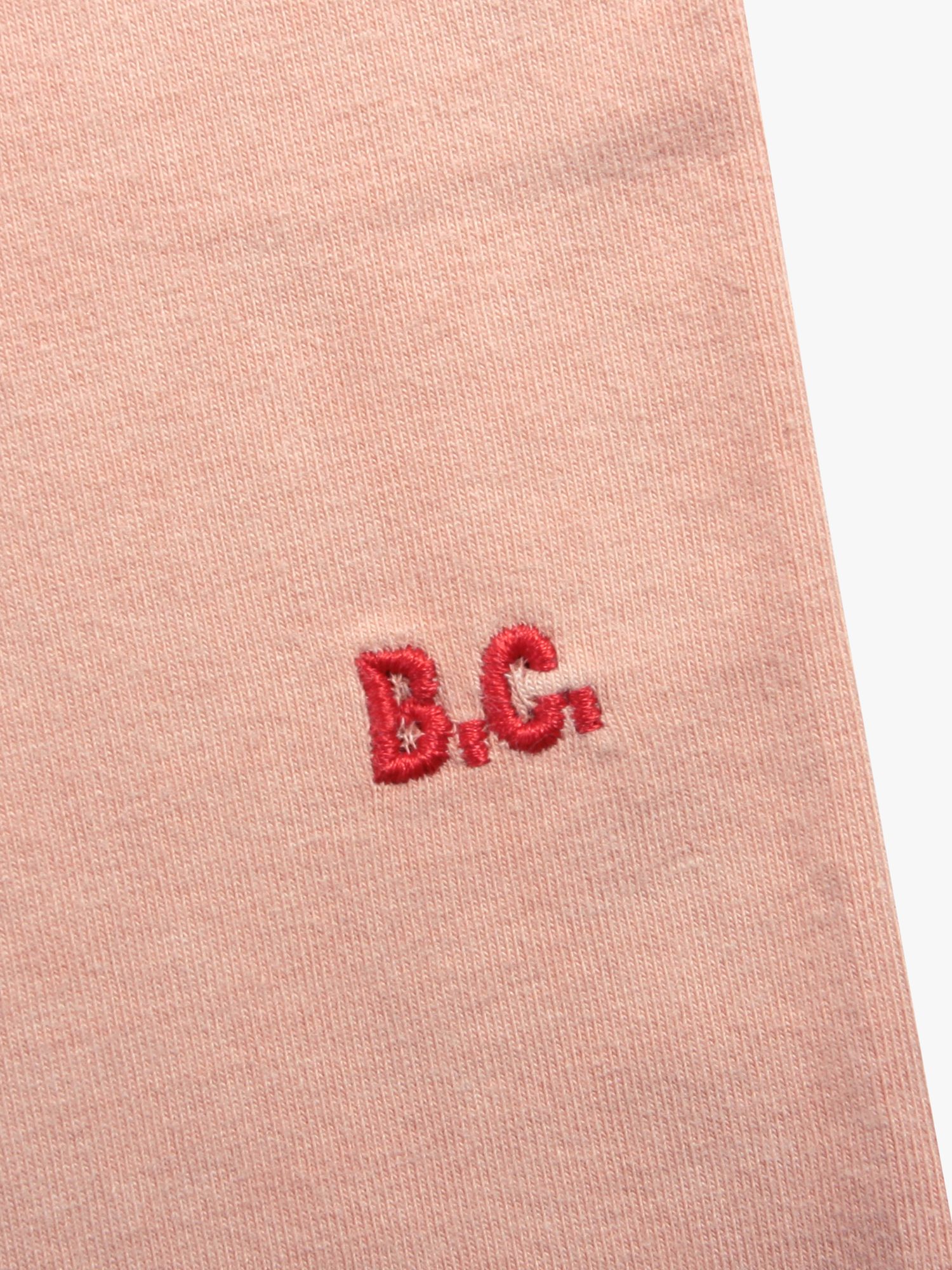 Bobo Choses Kids' Organic Cotton Blend Poma Apple Print Leggings, Pink, 2-3 years