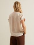 Phase Eight Kelsie Linen Shirt, Neutral