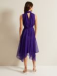 Phase Eight Lucinda High-Low Midi Dress, Purple