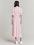 Ghost Wilma Crepe Midi Dress, Pink