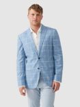 Rodd & Gunn Mayfield Park Linen Blend Slim Fit Jacket, Zenith