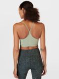 Sweaty Betty Spirit Restored Yoga Bra, Savannah Green