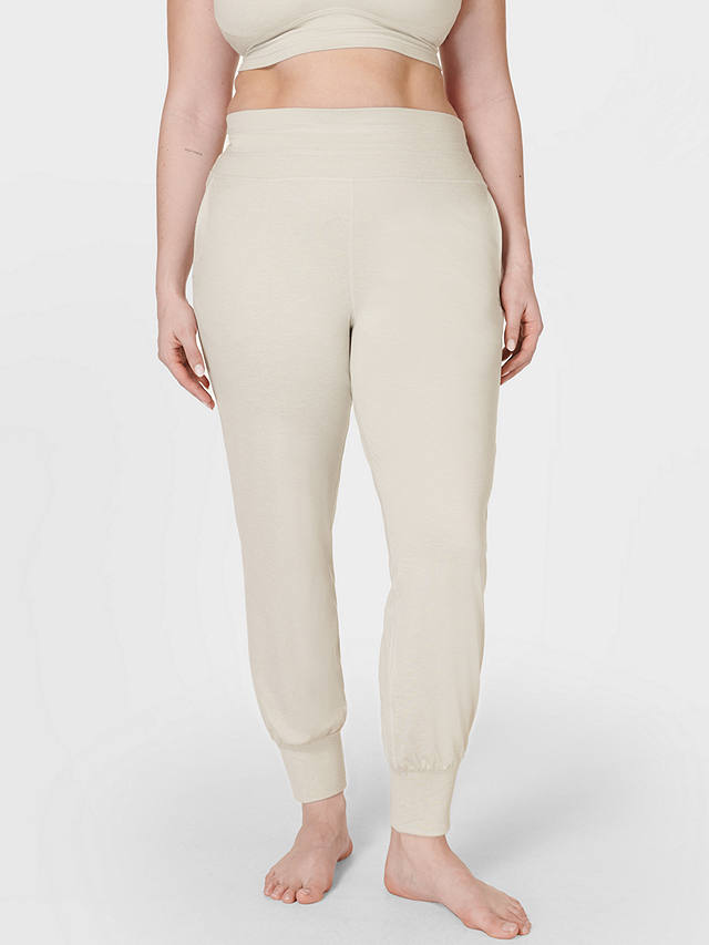 Sweaty Betty Gaia 29" Yoga Pants, Creme Beige Marl