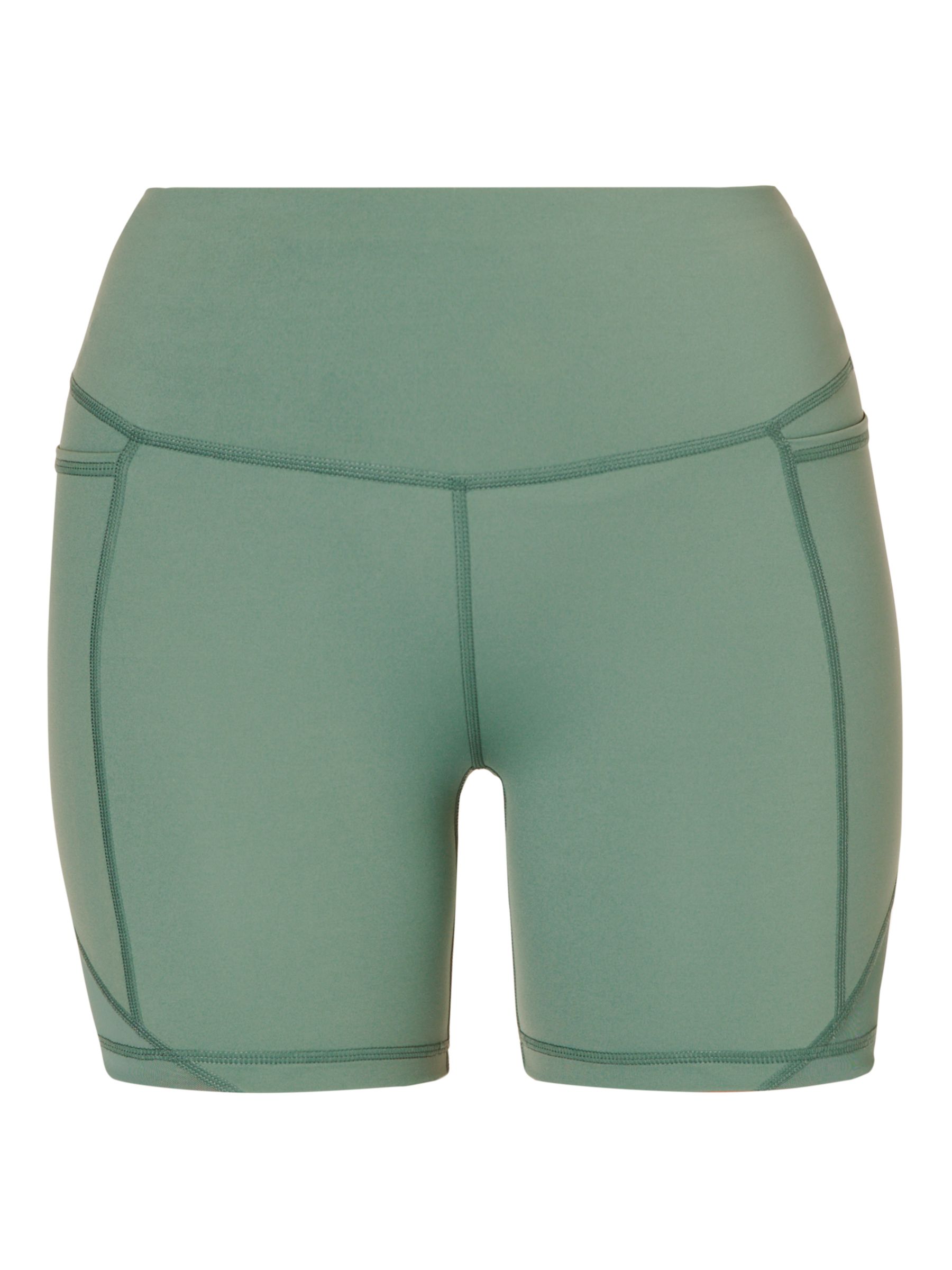 Sweaty Betty Aerial 6" Workout Shorts, Cool Forest Green, XXS