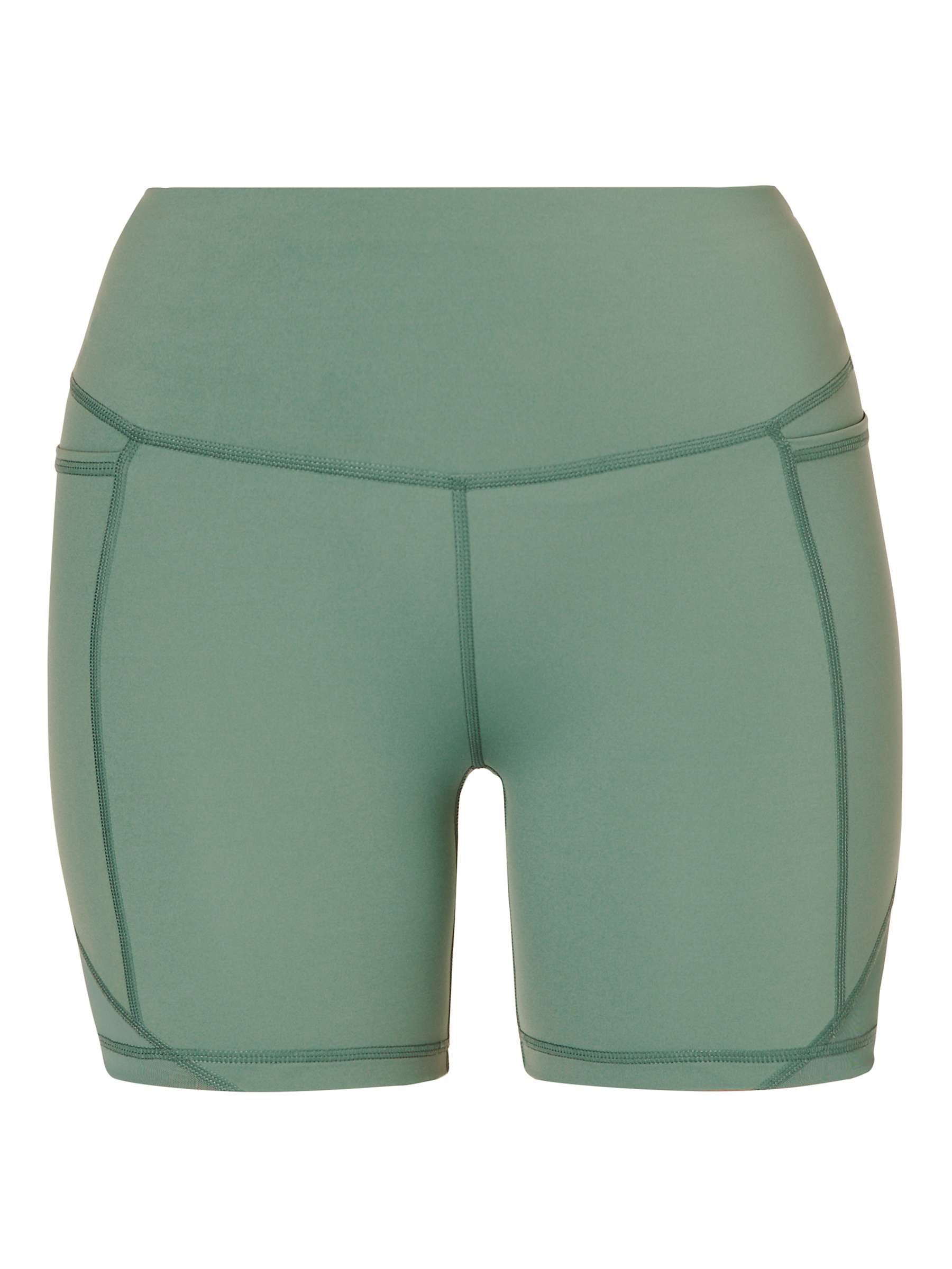 Buy Sweaty Betty Aerial 6" Workout Shorts, Cool Forest Green Online at johnlewis.com