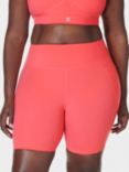 Sweaty Betty Power 6" Biker Shorts, Coral Pink