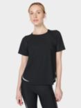 Sweaty Betty Zero Gravity Running Sports T-Shirt, Black