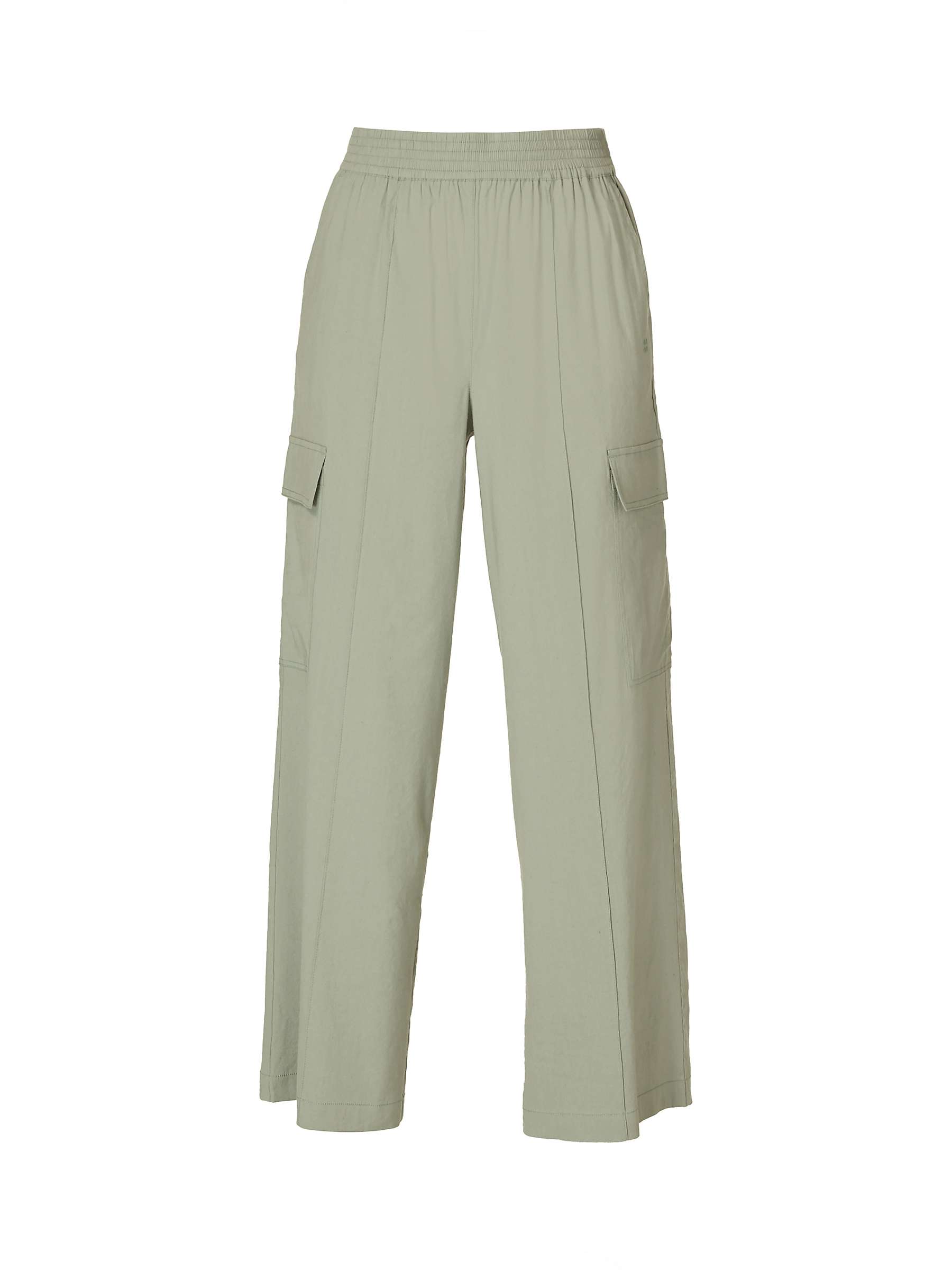 Buy Sweaty Betty Summer Stretch Linen Blend Trousers, Savannah Green Online at johnlewis.com