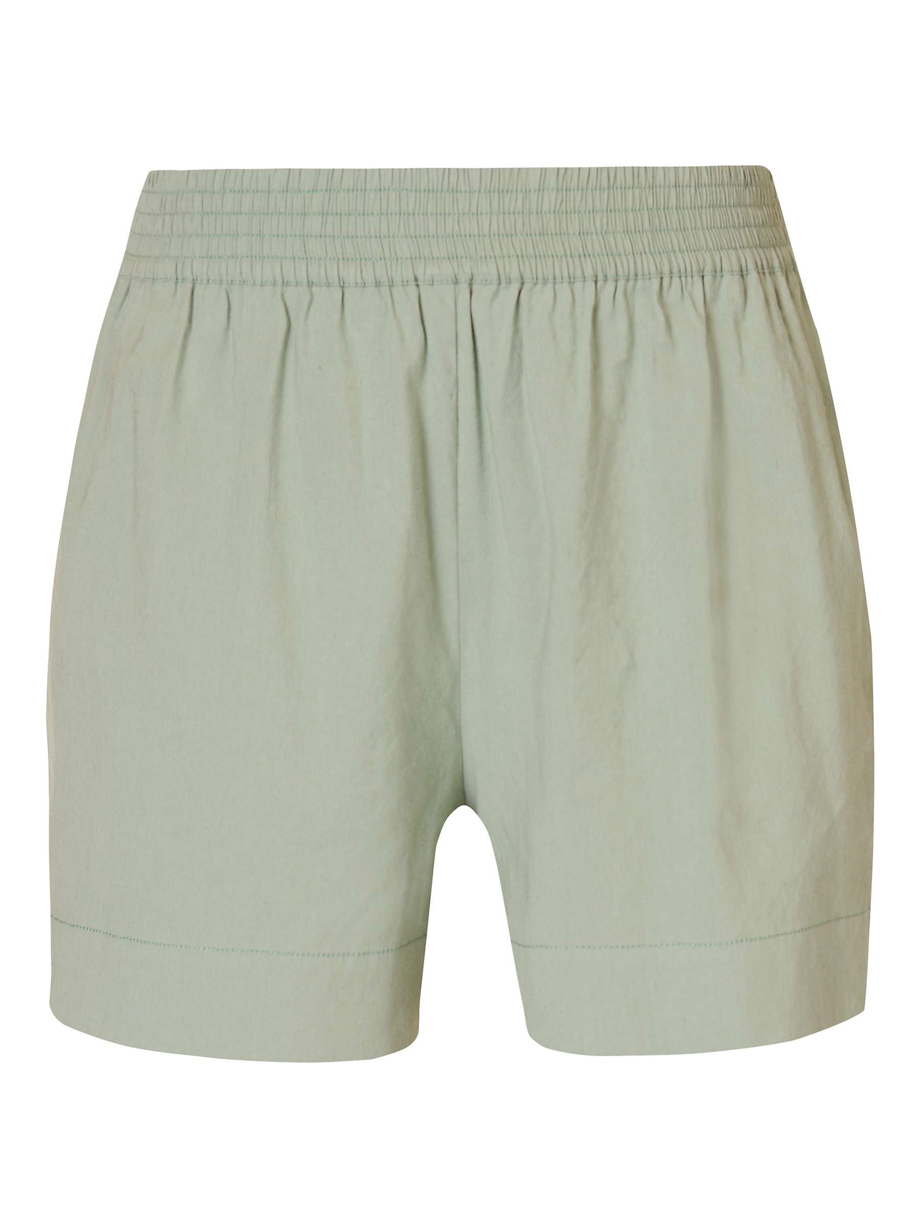 Buy Sweaty Betty Summer Stretch Linen Blend Shorts, Savannah Green Online at johnlewis.com