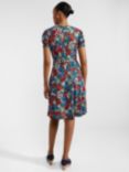 Hobbs Petite Rima Botanical Print Jersey Dress, Multi