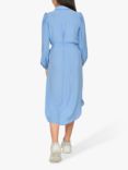 Sisters Point Casual Look Shirt Dress, Sky Blue