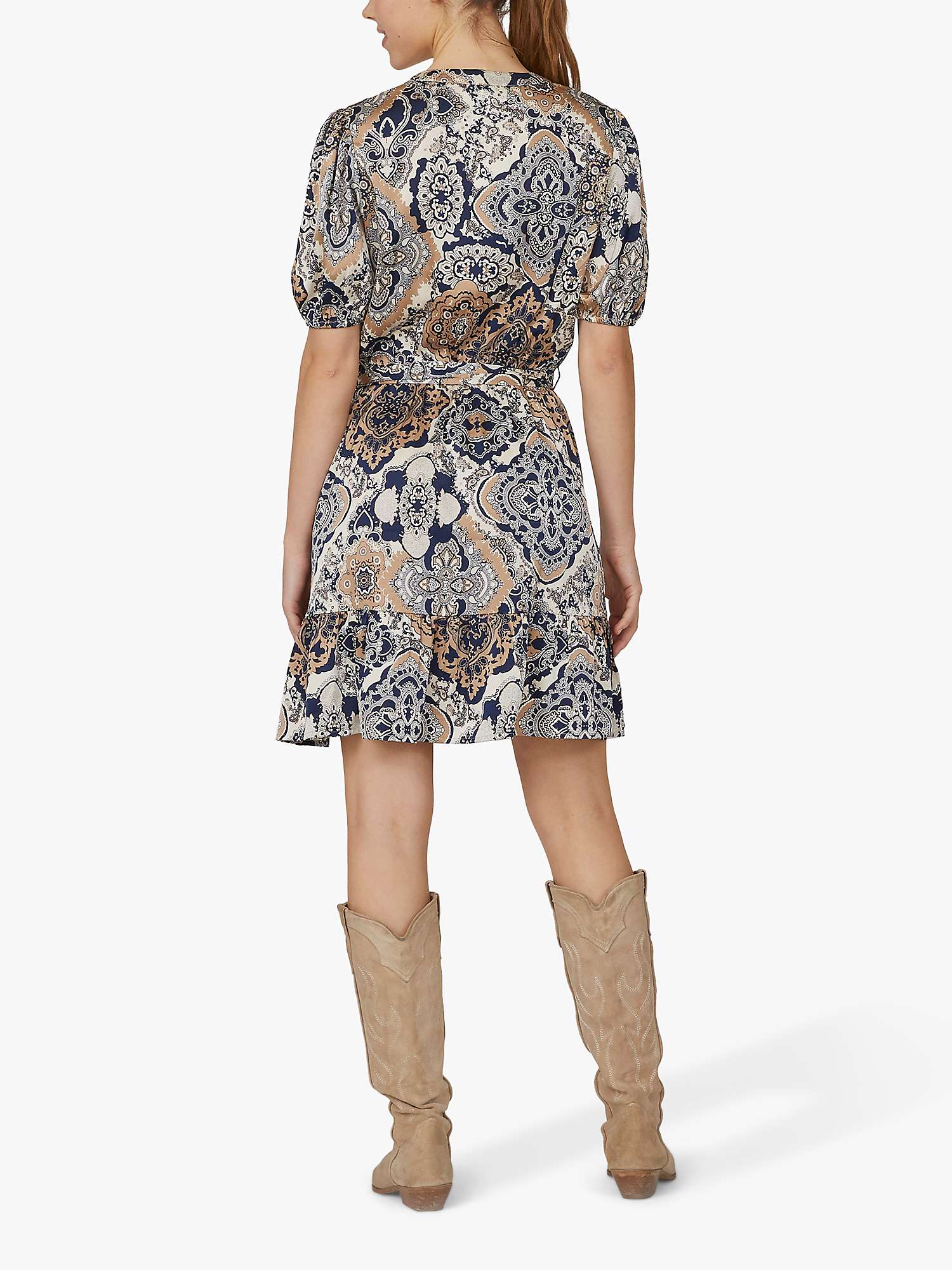 Buy Sisters Point Uloa Mini Dress, Paisley Online at johnlewis.com