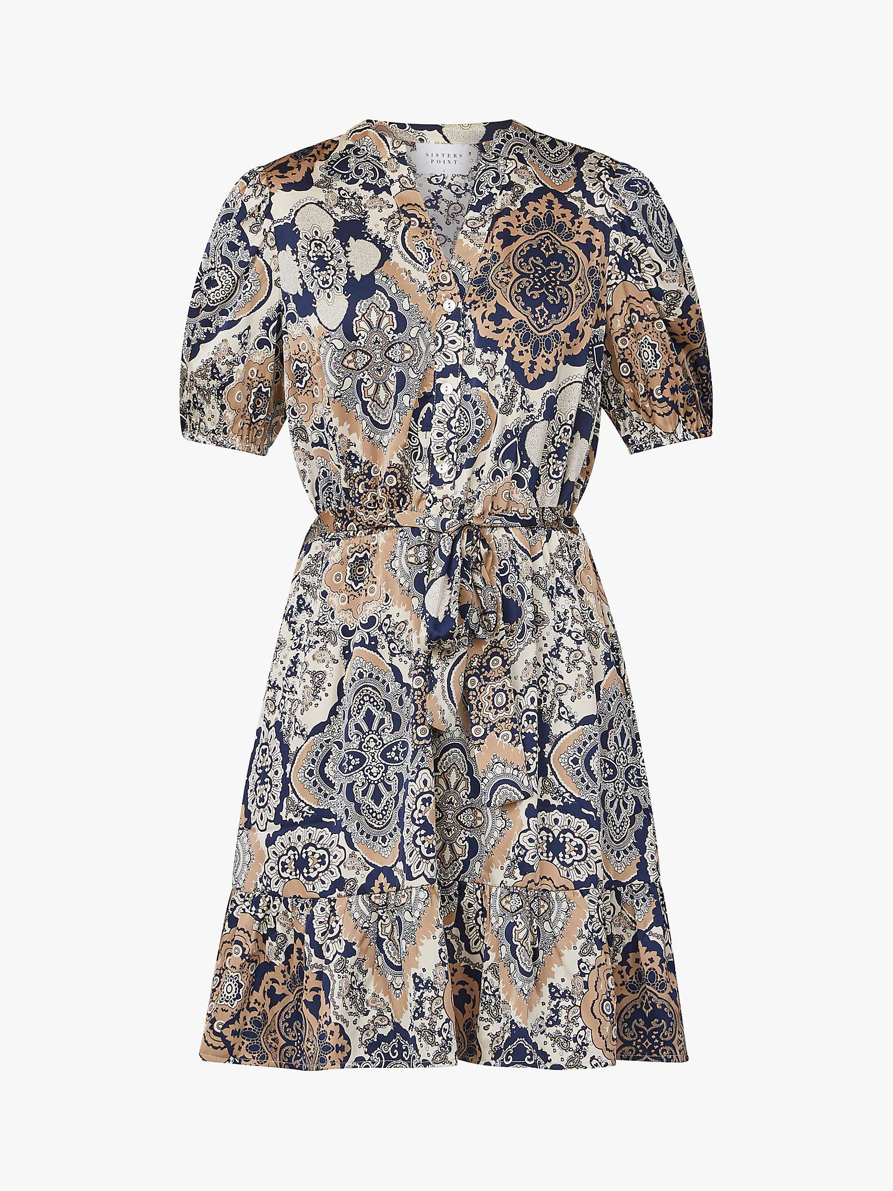 Buy Sisters Point Uloa Mini Dress, Paisley Online at johnlewis.com