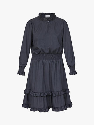 Sisters Point Molia Feminine Knee Length Dress, Black