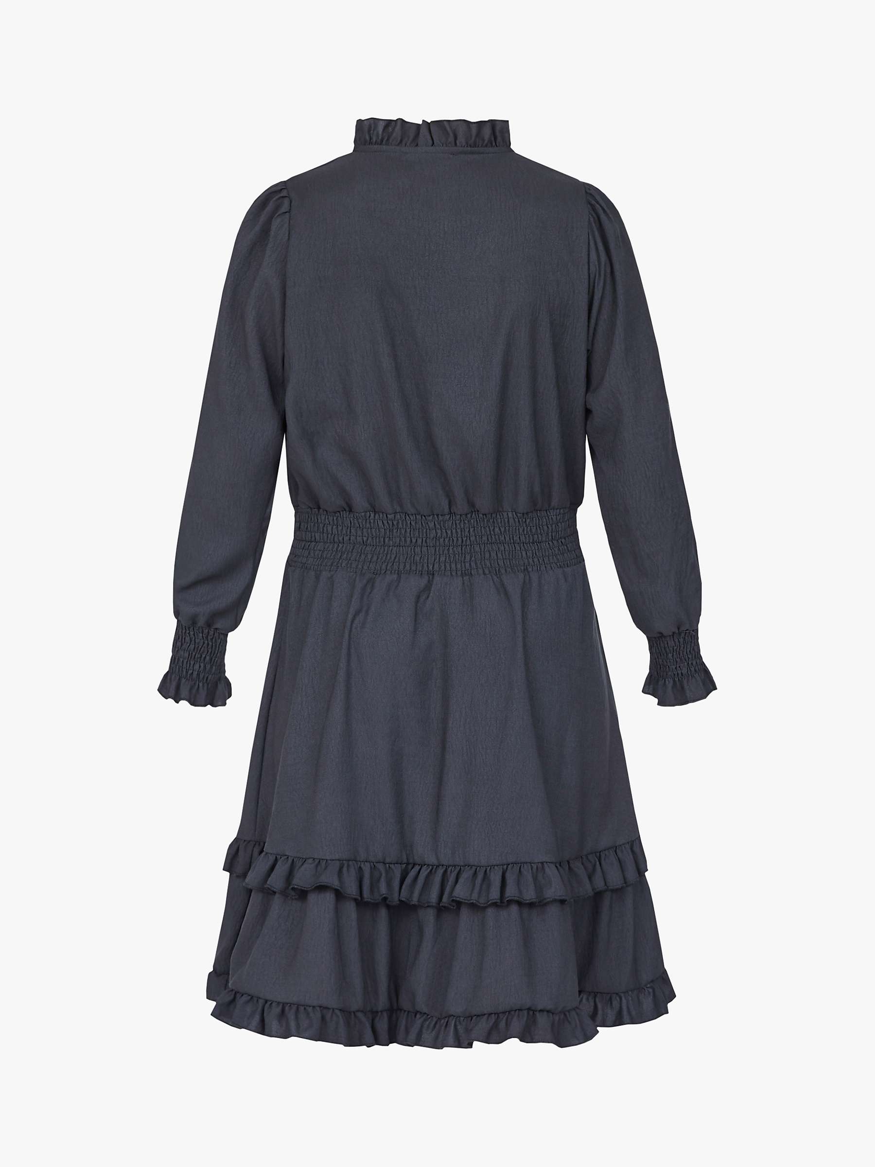 Buy Sisters Point Molia Feminine Knee Length Dress, Black Online at johnlewis.com