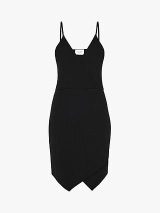 Sisters Point Glut Strappy V-Neck Dress, Black