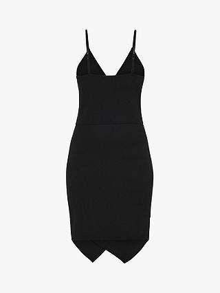 Sisters Point Glut Strappy V-Neck Dress, Black