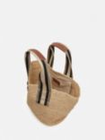 Jigsaw Soft Raffia Bag, Natural